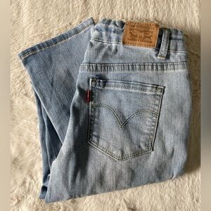 Levi’s Skinny 711 Girls Jeans Youth Sz 14 Light Blue